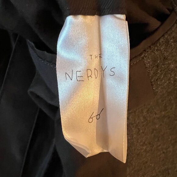 The Nerdy's Men's Size Small Lined Wool Trench Coat - Picture 4 of 5